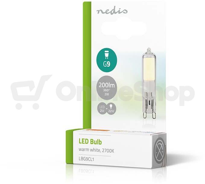 LED žárovka G9 NEDIS LBG9CL1