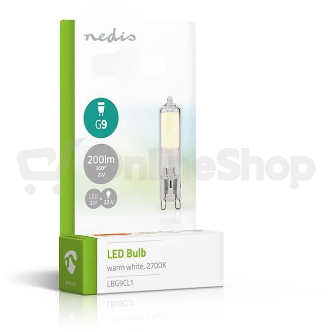 LED žárovka G9 NEDIS LBG9CL1