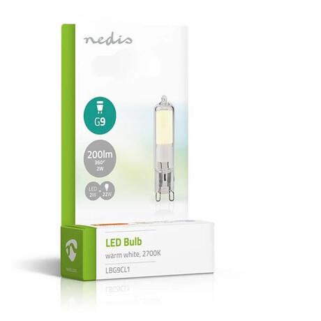 LED rovka G9 NEDIS LBG9CL1