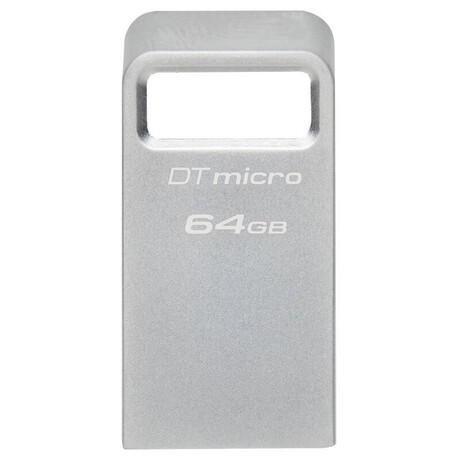 Kingston Flash Disk 64GB DataTraveler Micro 200MB/s Metal USB 3.2 Gen 1 (foto 1)