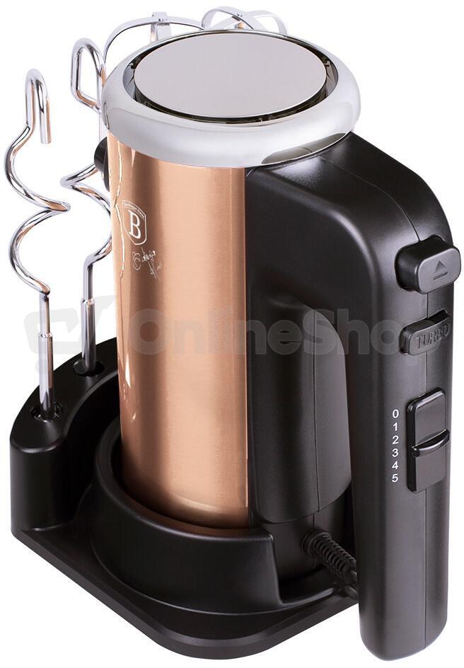 Ruční šlehač BerlingerHaus BH-9366, Rosegold Metallic Line