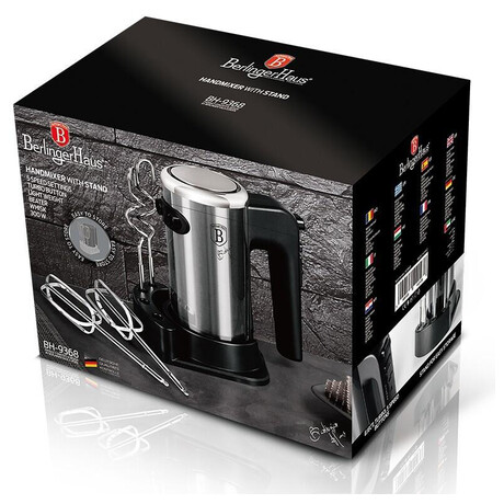 Run leha BERLINGERHAUS BH-9368, Black Silver Collection