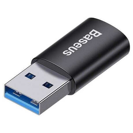 Baseus Ingenuity mini OTG adaptér USB-A 3,1A samec na&nbsp;USB-C samice, černá (foto 2)