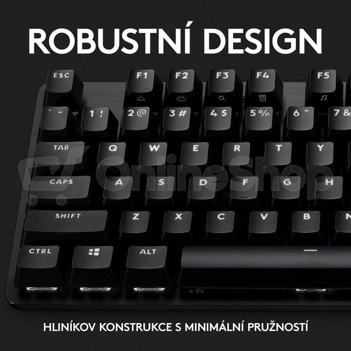 Herní klávesnice Logitech G413 SE, černá, US