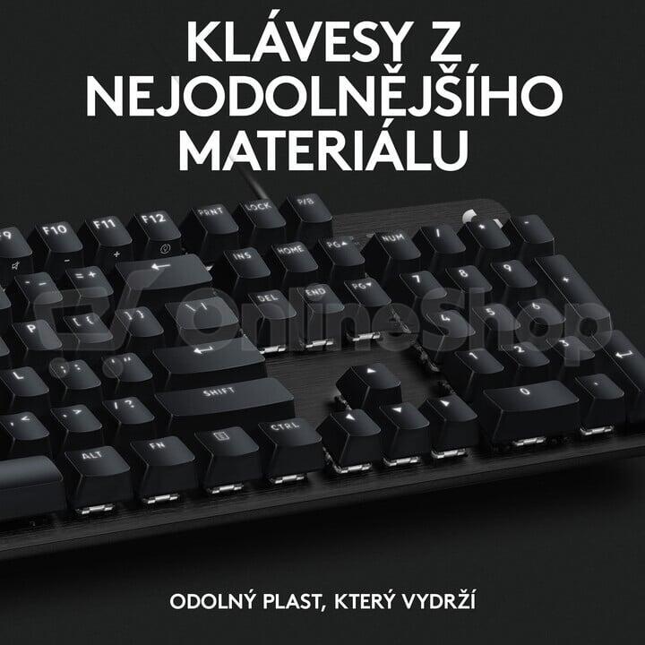 Herní klávesnice Logitech G413 SE, černá, US