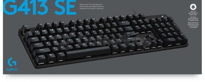 Herní klávesnice Logitech G413 SE, černá, US