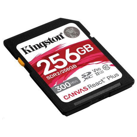 Kingston Canvas React Plus SD&nbsp;256GB (foto 1)