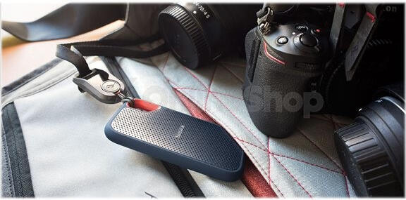 Sandisk ext. SSD SanDisk Extreme Portable SSD 4TB USB 3.2. (SDSSDE61-4T00-G25)