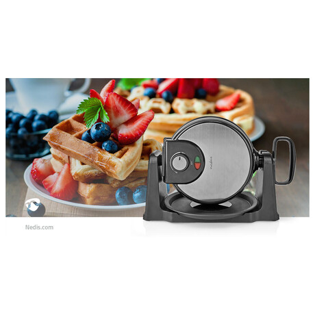 Vafle maker NEDIS KAWP220FBK