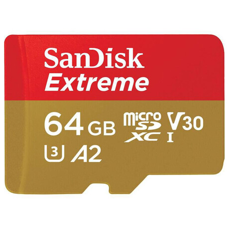 Sandisk sanDisk Extreme microSDXC 64GB 170MB/s + adaptr (SDSQXAH-064G-GN6MA)