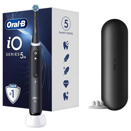 Magnetick zubn kartek ORAL B iO Series 5 Matt Black Oral-B