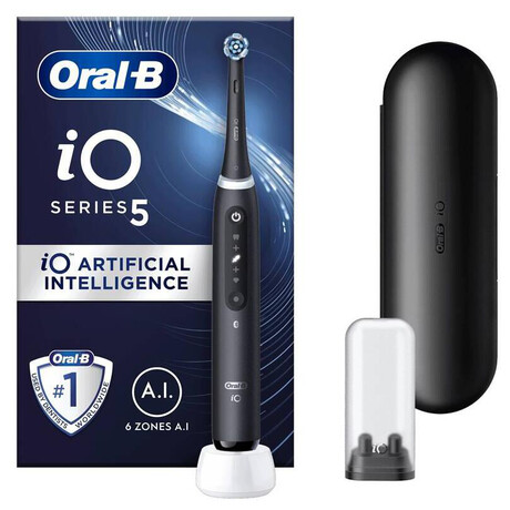 Magnetick zubn kartek ORAL B iO Series 5 Matt Black Oral-B