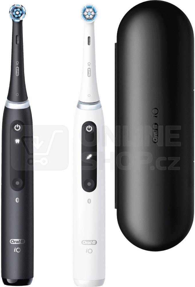 Zubní kartáček Oral-B iO Series 5 Duo Pack, bílý a černý
