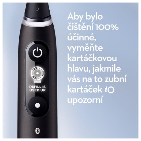 Elektrick zubn kartek Oral-B iO6 Series Black Onyx