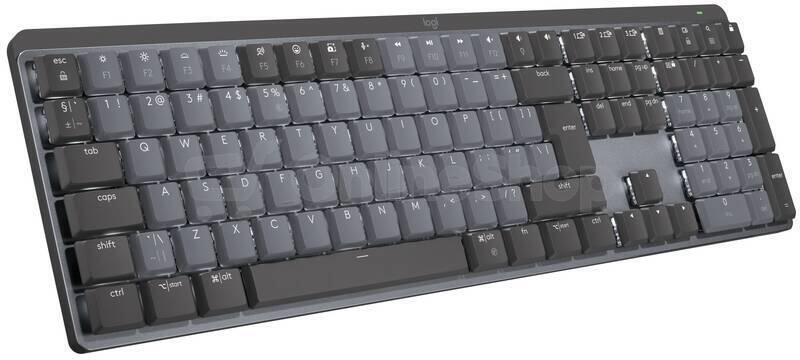 Bezdrátová klávesnice Logitech MX Mechanical, US graphite (920-010757)