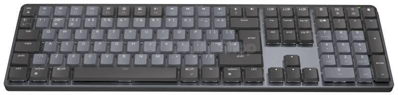 Bezdrátová klávesnice Logitech MX Mechanical, US graphite (920-010757)