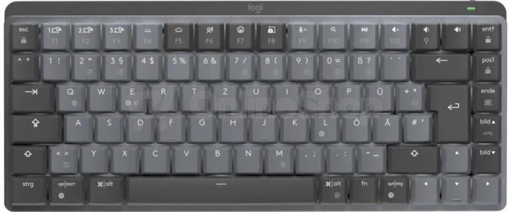 PC klávesnice Logitech MX Mini Graphite (US)