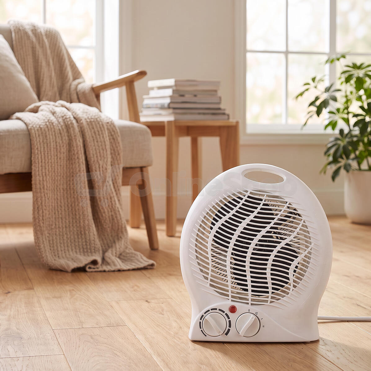 Horkovzdušný ventilátor Solight KP06 2000W