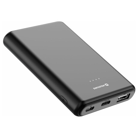 SWISSTEN POWER LINE POWER BANK 5000 mAh 10W BLACK