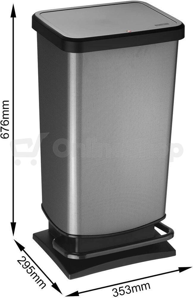 Odpadkov ko paso 40l karbon rotho onlineshop cz