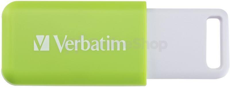 32GB USB Flash 2.0 DataBar zelený Verbatim (49454)