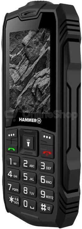 Telefon myPhone Hammer Rock černý