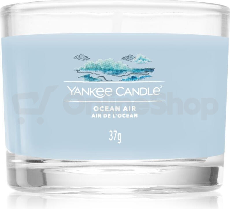 Vonná svíčka Yankee Candle Ocean Air, 37 ml