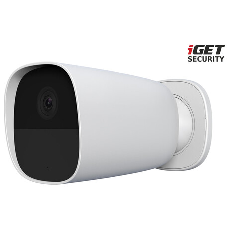 iGET SECURITY EP26 White - WiFi bateriov FullHD kamera, IP65, zvuk,samostatn a pro alarm M5-4G CZ (75020626)