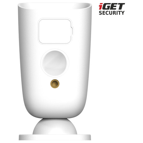 iGET SECURITY EP26 White - WiFi bateriov FullHD kamera, IP65, zvuk,samostatn a pro alarm M5-4G CZ (75020626)