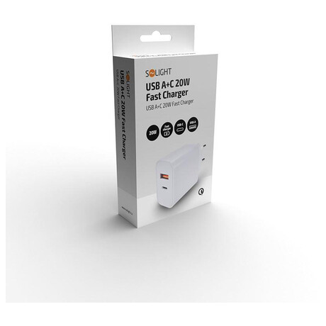 Solight DC71 USB A+C 20W (foto 6)