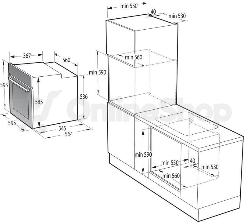 Trouba Gorenje BOS67372CLI
