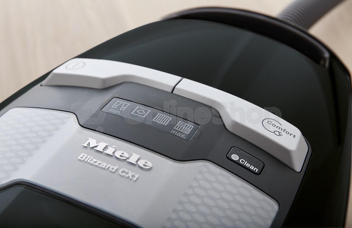 Vysavač Miele Blizzard CX1 Comfort PowerLine, obsidian černá