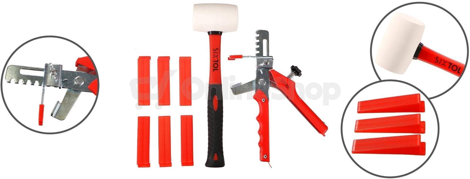Sada pro nivelaci dlaždic LEVEL SYSTEM STARTER 1 SIXTOL