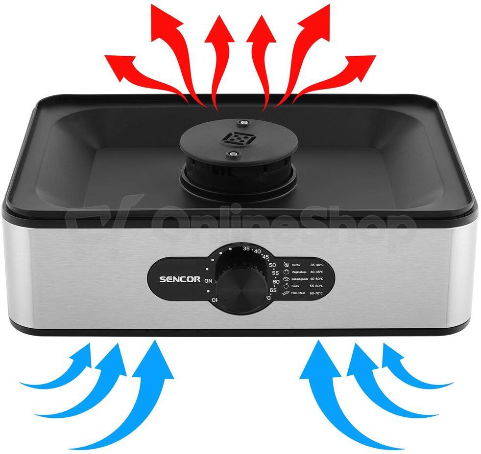 Sušička ovoce Sencor SFD 950SS | Skutečná fotografie prodávaného kusu | Skutečná fotografie prodávaného kusu | Skutečná fotografie prodávaného kusu