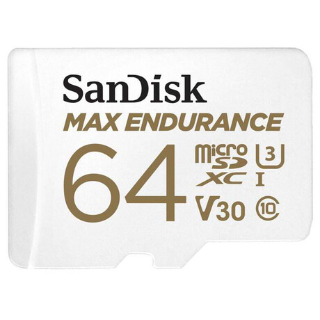 SanDisk MAX ENDURANCE microSDXC 64GB + adaptér (SDSQQVR-064G-GN6IA)