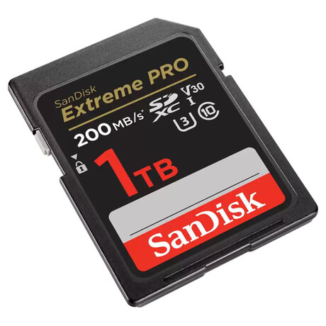 SanDisk Extreme PRO SDXC 1TB 200MB/s V30 UHS-I (foto 2)