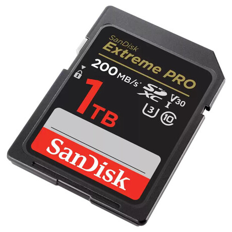 SanDisk Extreme PRO SDXC 1TB 200MB/s V30 UHS-I (foto 3)