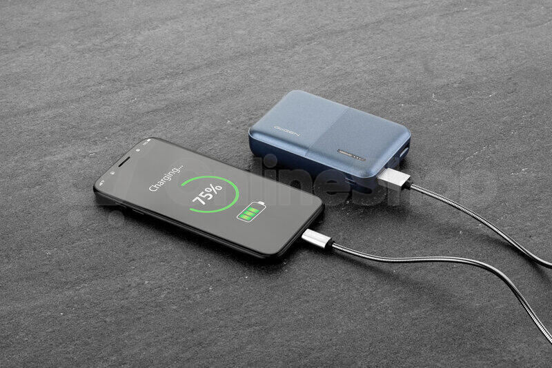 Powerbanka GoGEN PB100007 10000 mAh, modrá