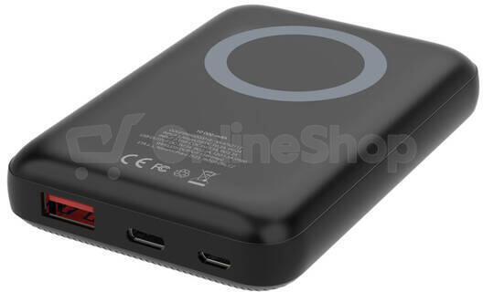 Powerbanka GoGEN PBMS100001 Magsafe 10000mAh, černá