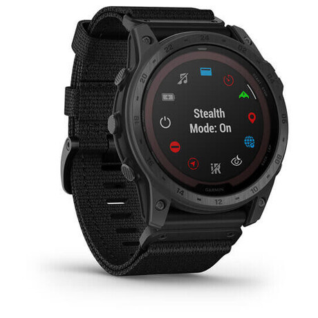 Garmin tactix 7 PRO Solar Sapphire, Titan Black DLC/ Black Nylon Tactical Band (010-02704-11)