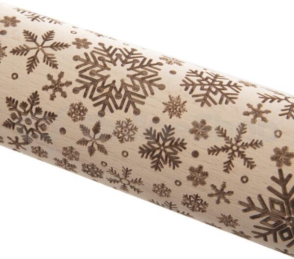 Váleček na těsto VLOČKA 20 cm Orion
