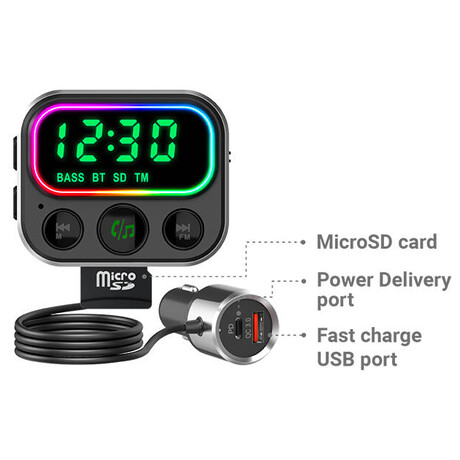 FM modulátor Navitel BHF06 PRO