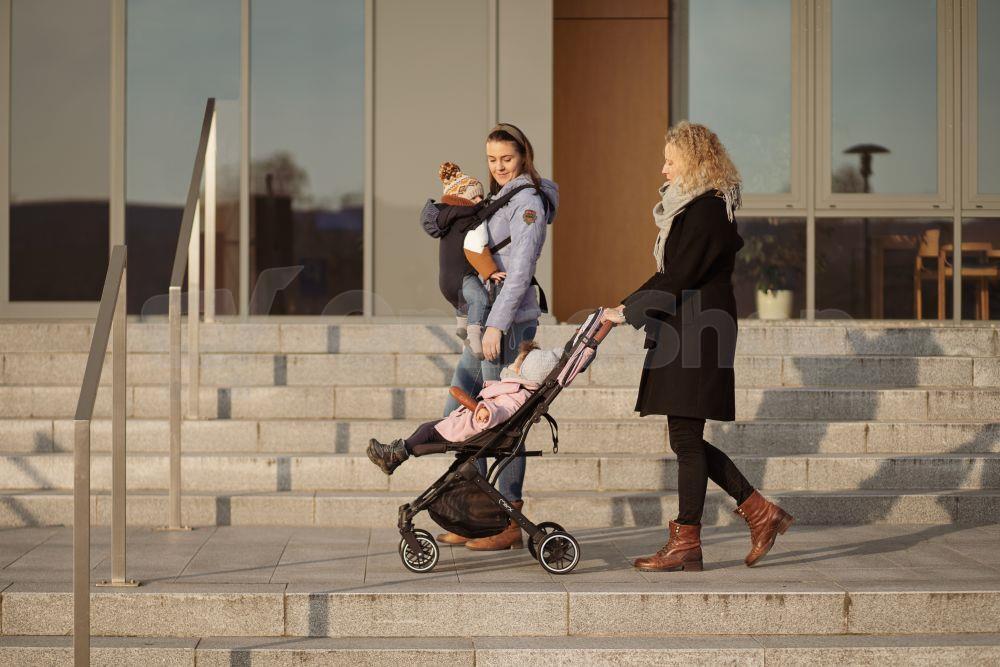 Ergonomické nosítko MoMi COLLET modrá