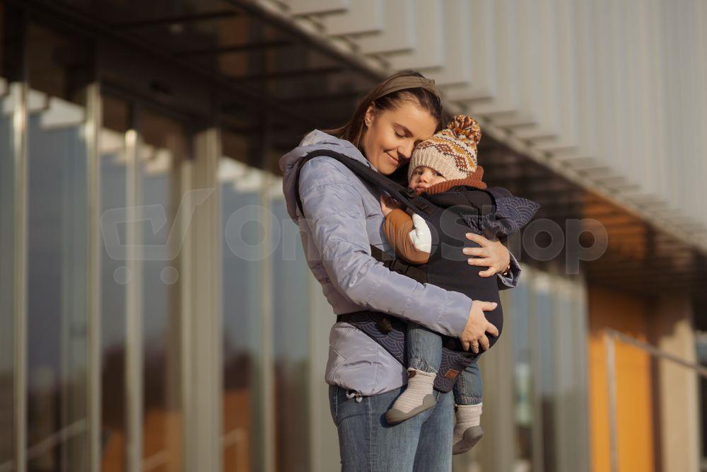 Ergonomické nosítko MoMi COLLET modrá