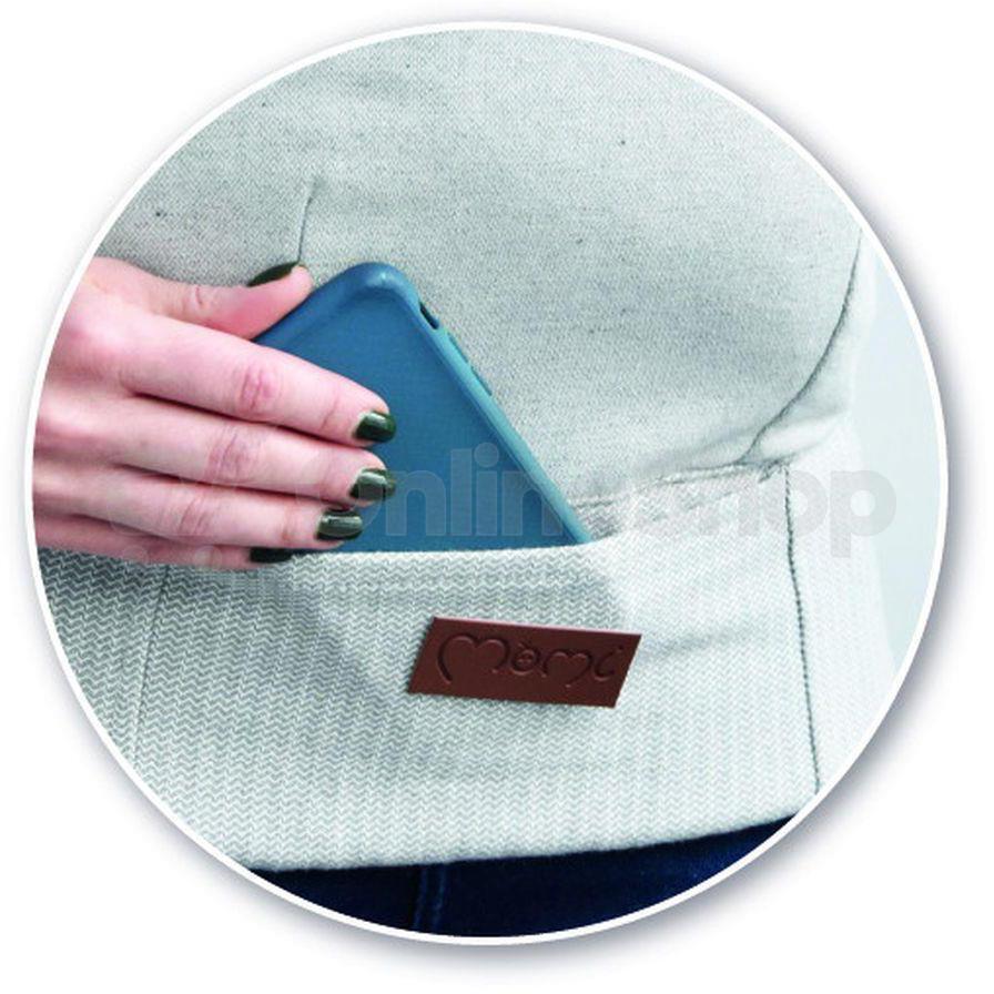 Ergonomické nosítko MoMi COLLET šedá