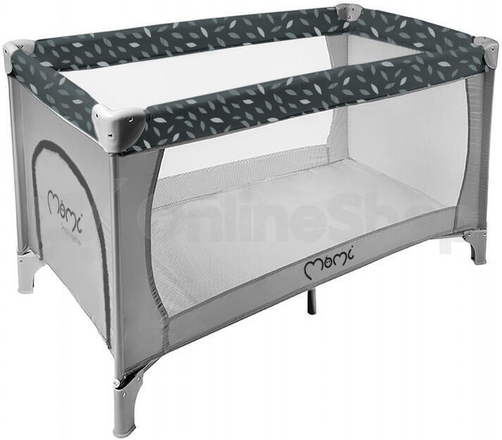 Cestovní postýlka MoMi BELOVE šedá