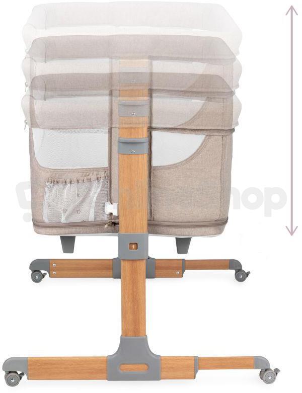 Postýlka MoMi SMART BED 4v1 béžová