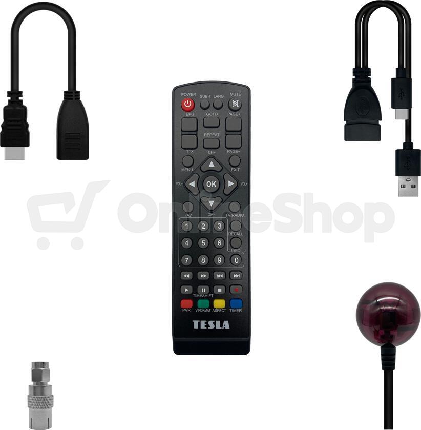 DVB-T2 přijímač Tesla TE-222 Dongle