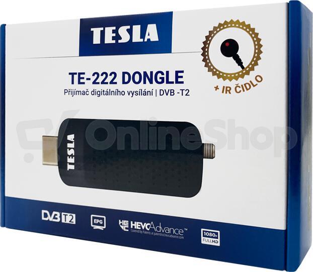 DVB-T2 přijímač Tesla TE-222 Dongle