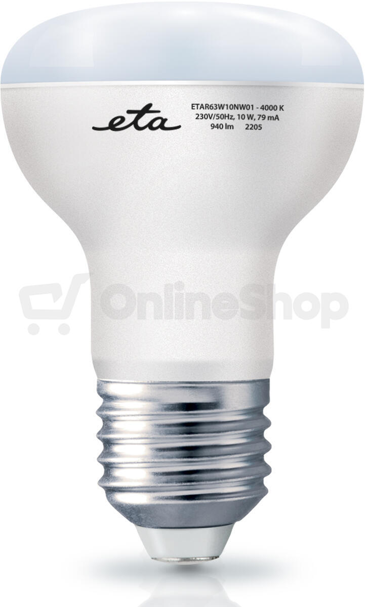 Žárovka LED ETA EKO LEDka reflektor 10W, E27, neutrální bílá